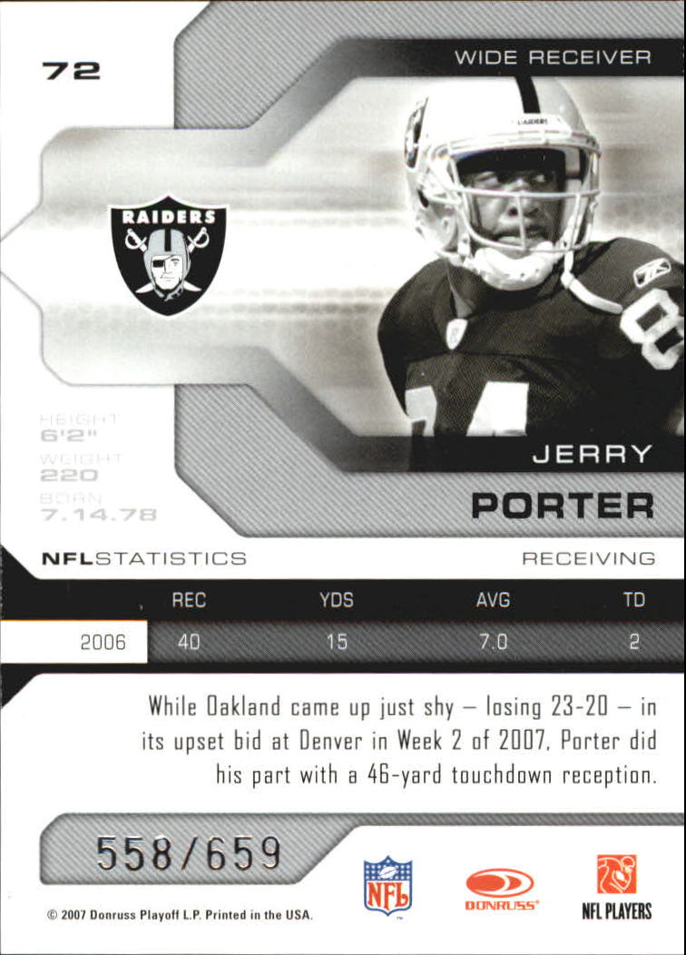 2007 Leaf Limited - #16 DeAngelo Williams /659