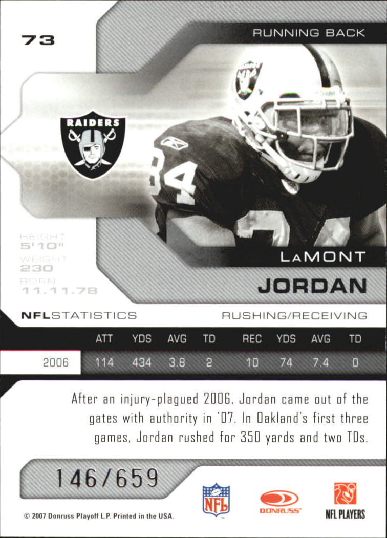 2007 Leaf Limited - #16 DeAngelo Williams /659