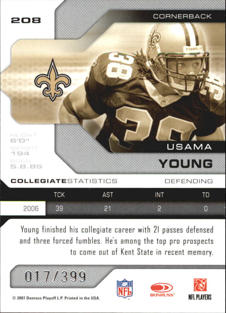 2007 Leaf Limited - #16 DeAngelo Williams /659