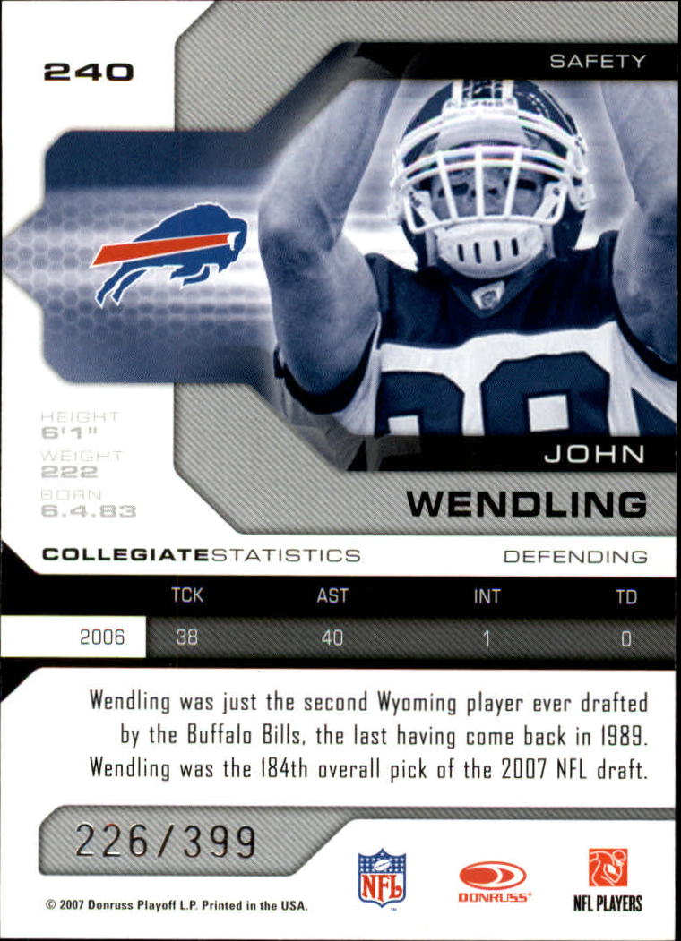 2007 Leaf Limited - #16 DeAngelo Williams /659