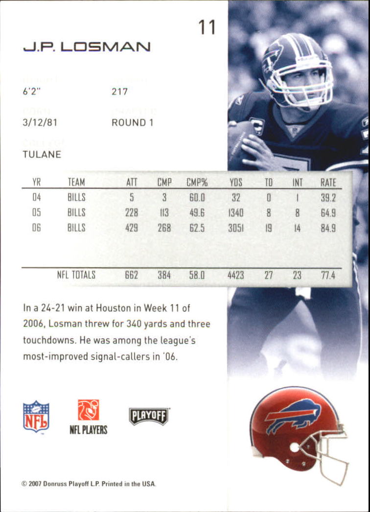 2007 Playoff NFL Playoffs Football Card Pick - Picture 23 of 361