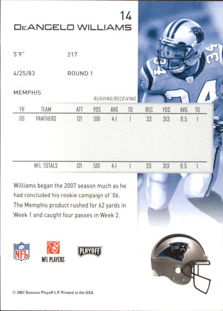 2007 Playoff NFL Playoffs Football Card Pick - Picture 29 of 361