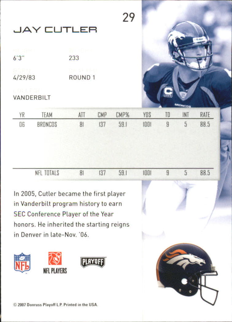 2007 Playoff NFL Playoffs Football Card Pick - Picture 59 of 361