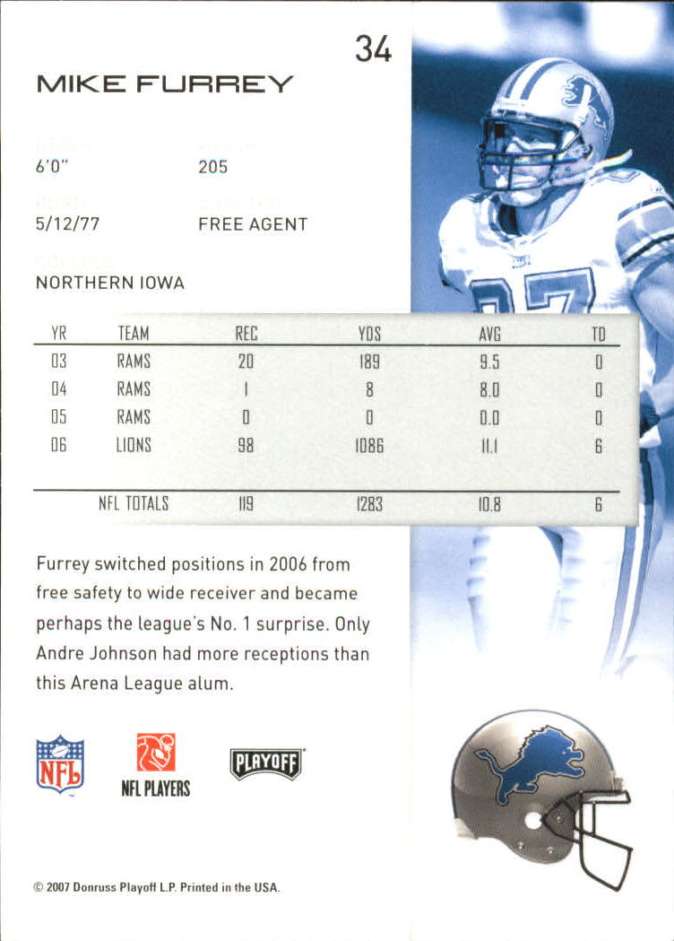 2007 Playoff NFL Playoffs Football Card Pick - Picture 69 of 361