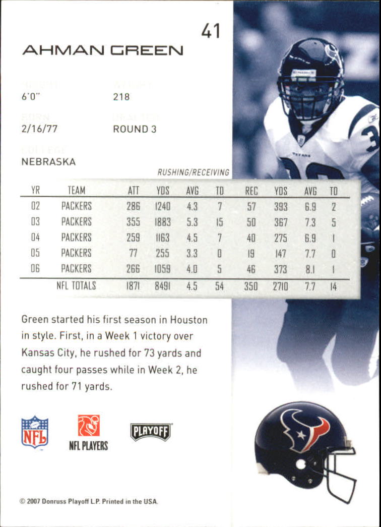 2007 Playoff NFL Playoffs Football Card Pick - Picture 83 of 361