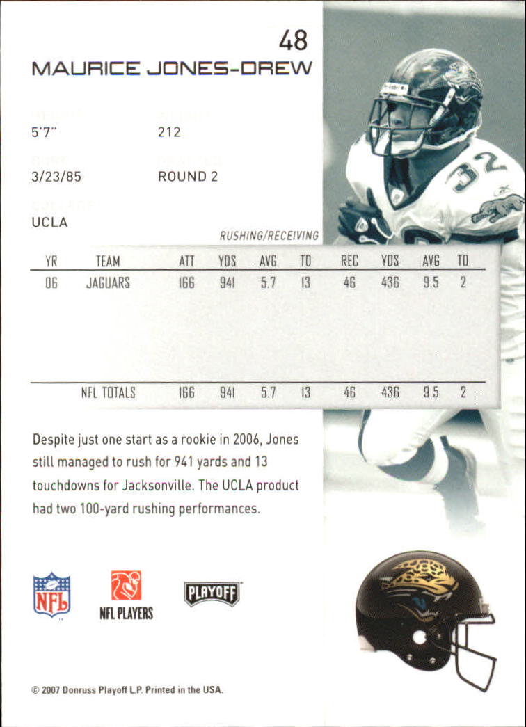 2007 Playoff NFL Playoffs Football Card Pick - Picture 97 of 361