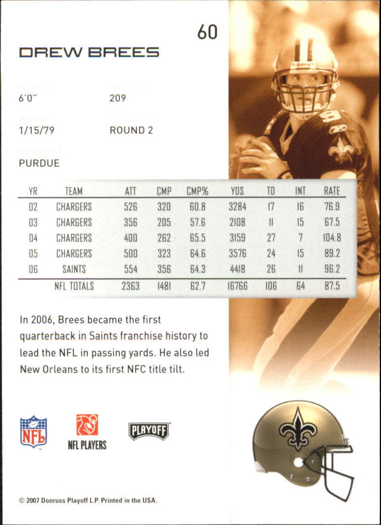 2007 Playoff NFL Playoffs Football Card Pick - Picture 121 of 361