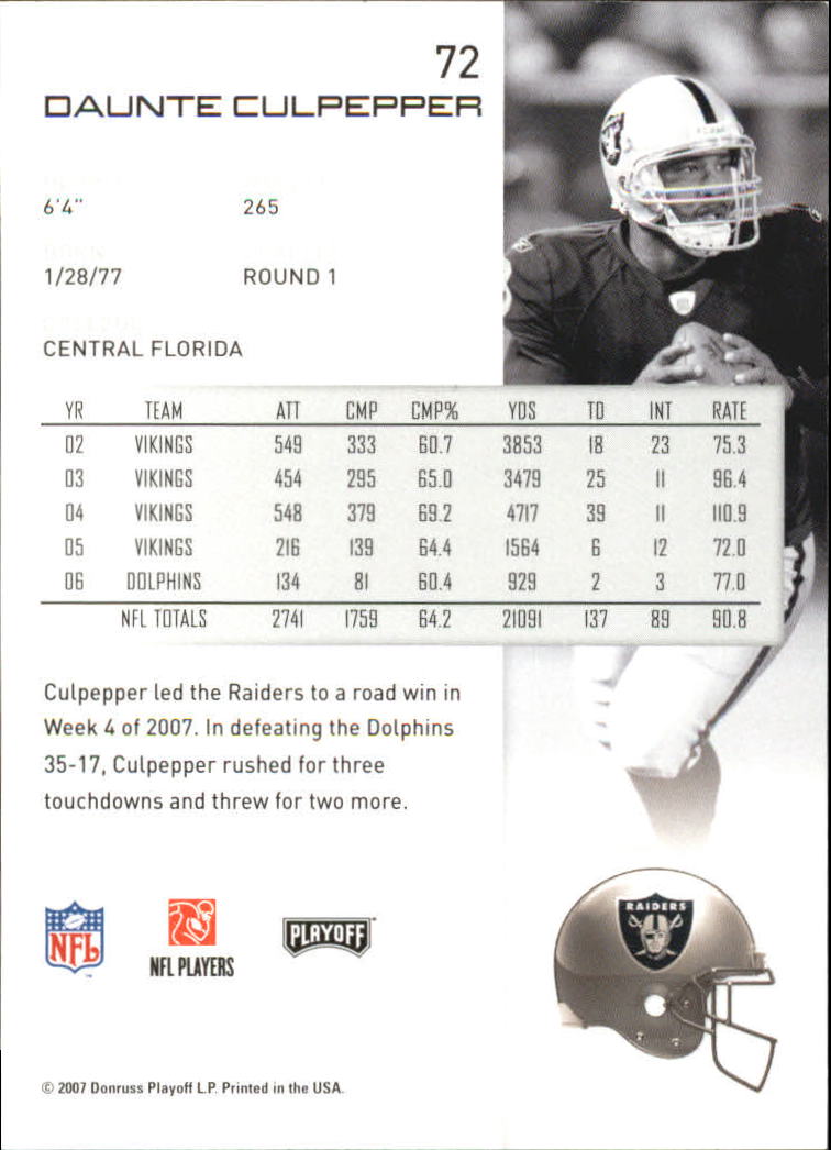 2007 Playoff NFL Playoffs Football Card Pick - Picture 145 of 361