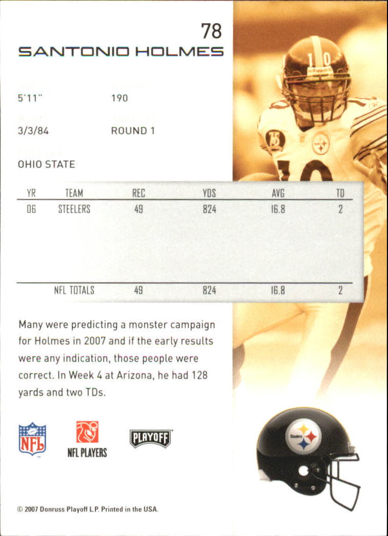 2007 Playoff NFL Playoffs Football Card Pick - Picture 157 of 361