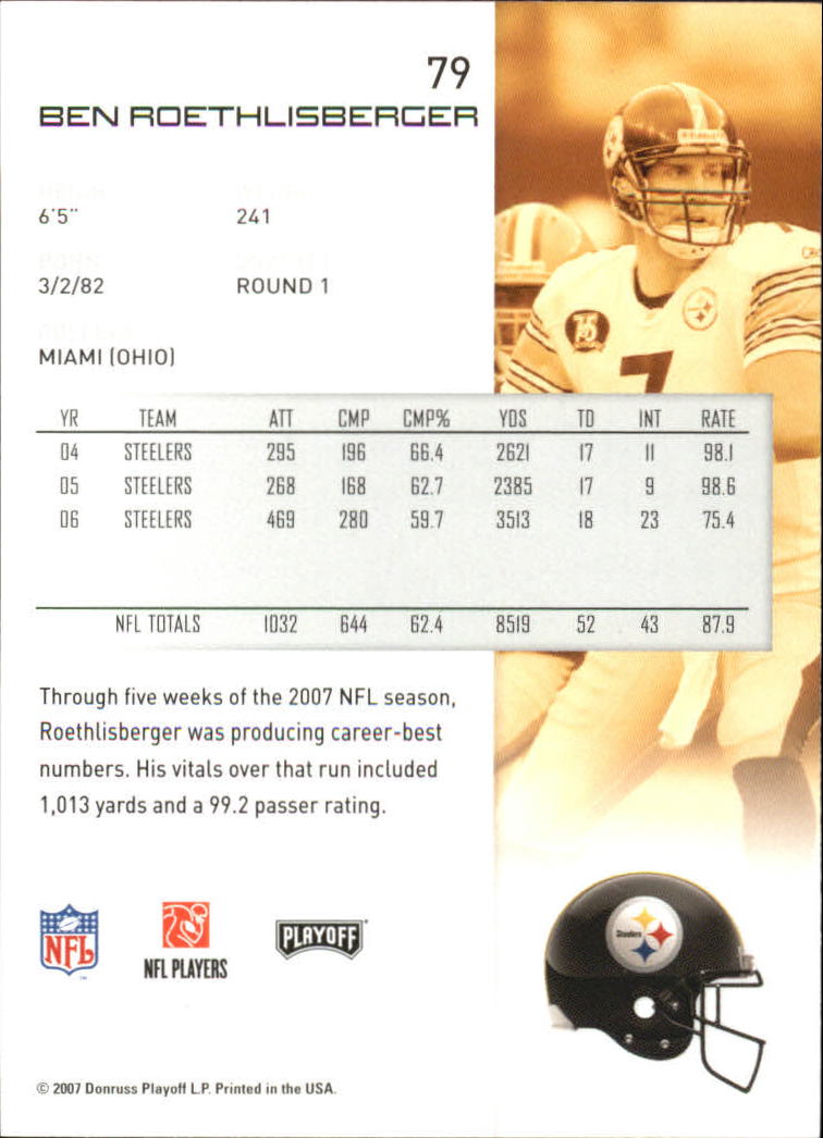 2007 Playoff NFL Playoffs Football Card Pick - Picture 159 of 361