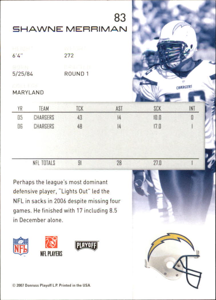 2007 Playoff NFL Playoffs Football Card Pick - Picture 167 of 361