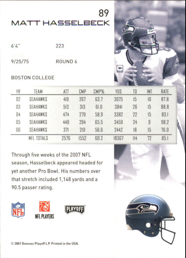 2007 Playoff NFL Playoffs Football Card Pick - Picture 179 of 361