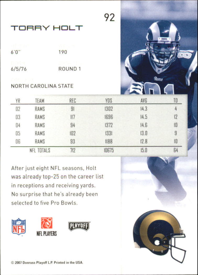 2007 Playoff NFL Playoffs Football Card Pick - Picture 185 of 361