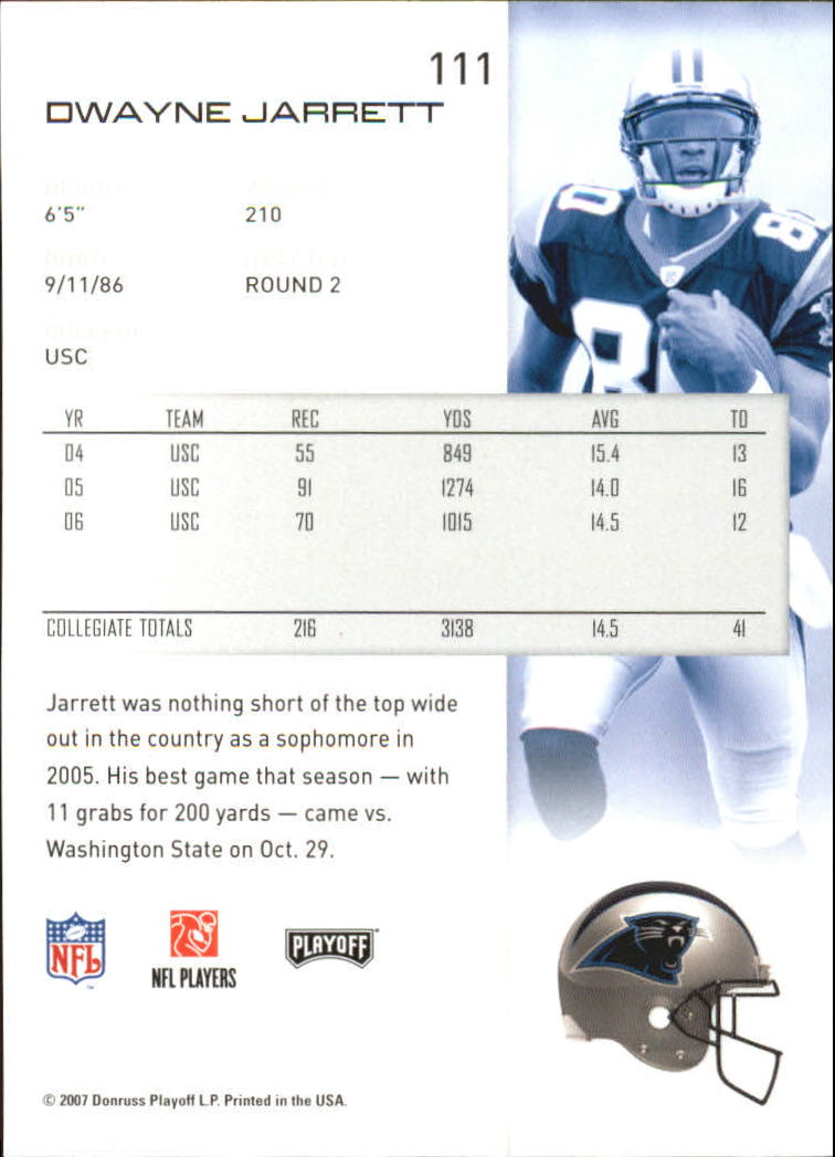 2007 Playoff NFL Playoffs Football Card Pick - Picture 223 of 361