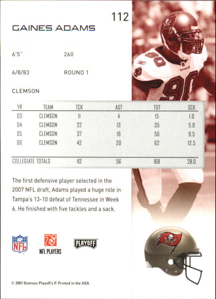 2007 Playoff NFL Playoffs Football Card Pick - Picture 225 of 361