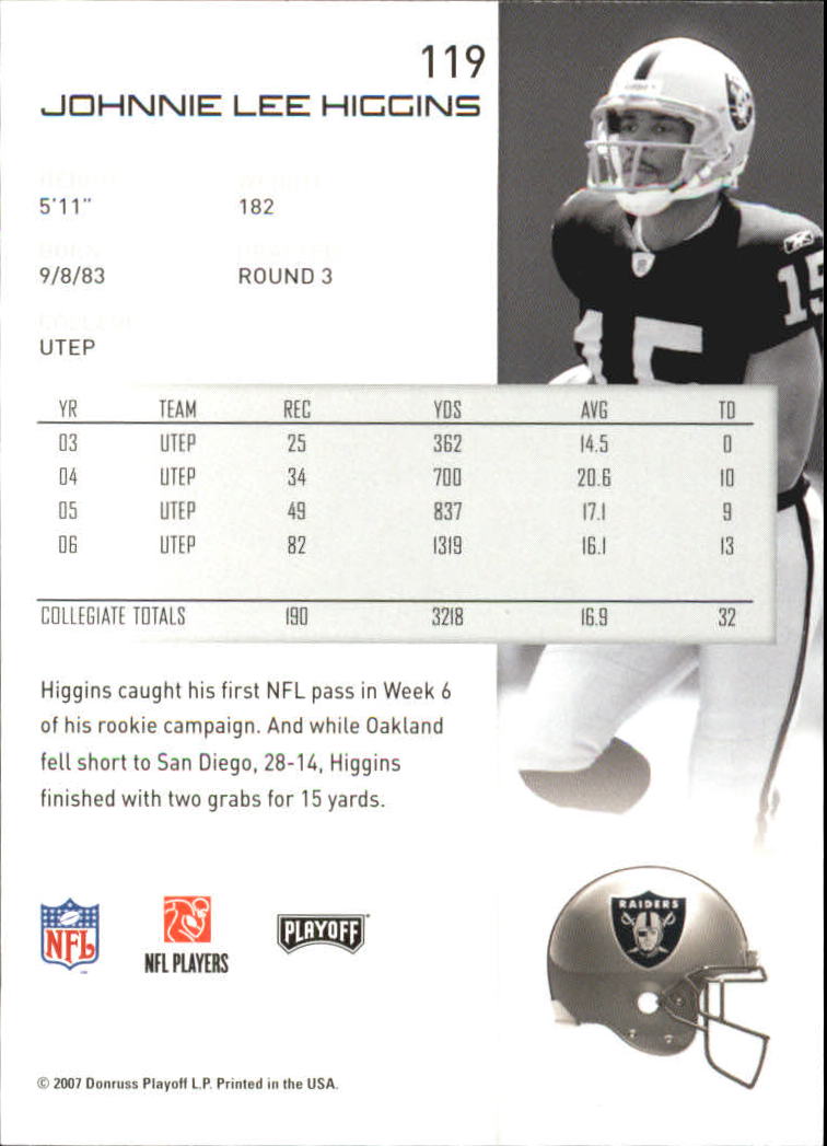 2007 Playoff NFL Playoffs Football Card Pick - Picture 239 of 361