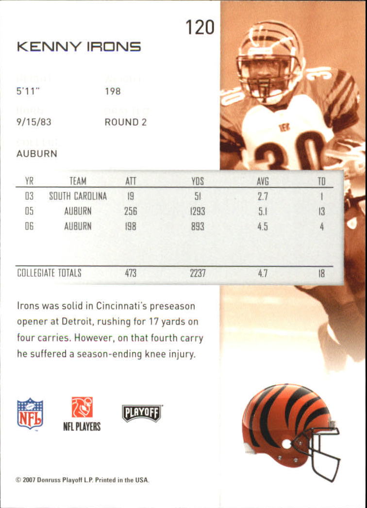 2007 Playoff NFL Playoffs Football Card Pick - Picture 241 of 361