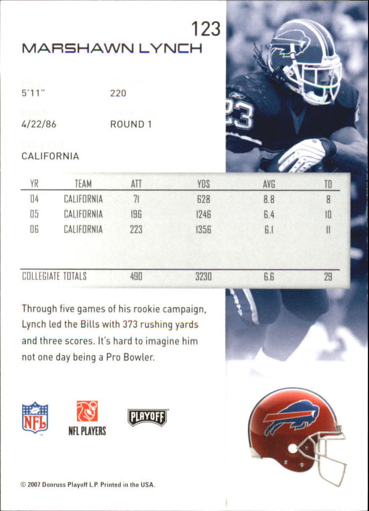 2007 Playoff NFL Playoffs Football Card Pick - Picture 247 of 361