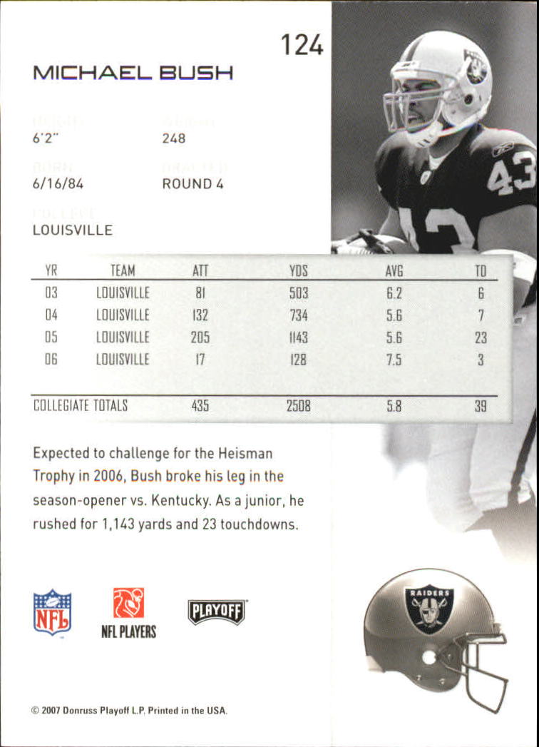 2007 Playoff NFL Playoffs Football Card Pick - Picture 249 of 361