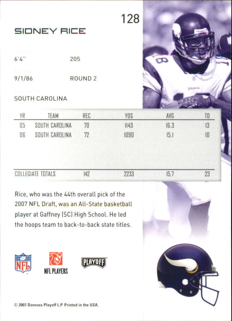 2007 Playoff NFL Playoffs Football Card Pick - Picture 257 of 361