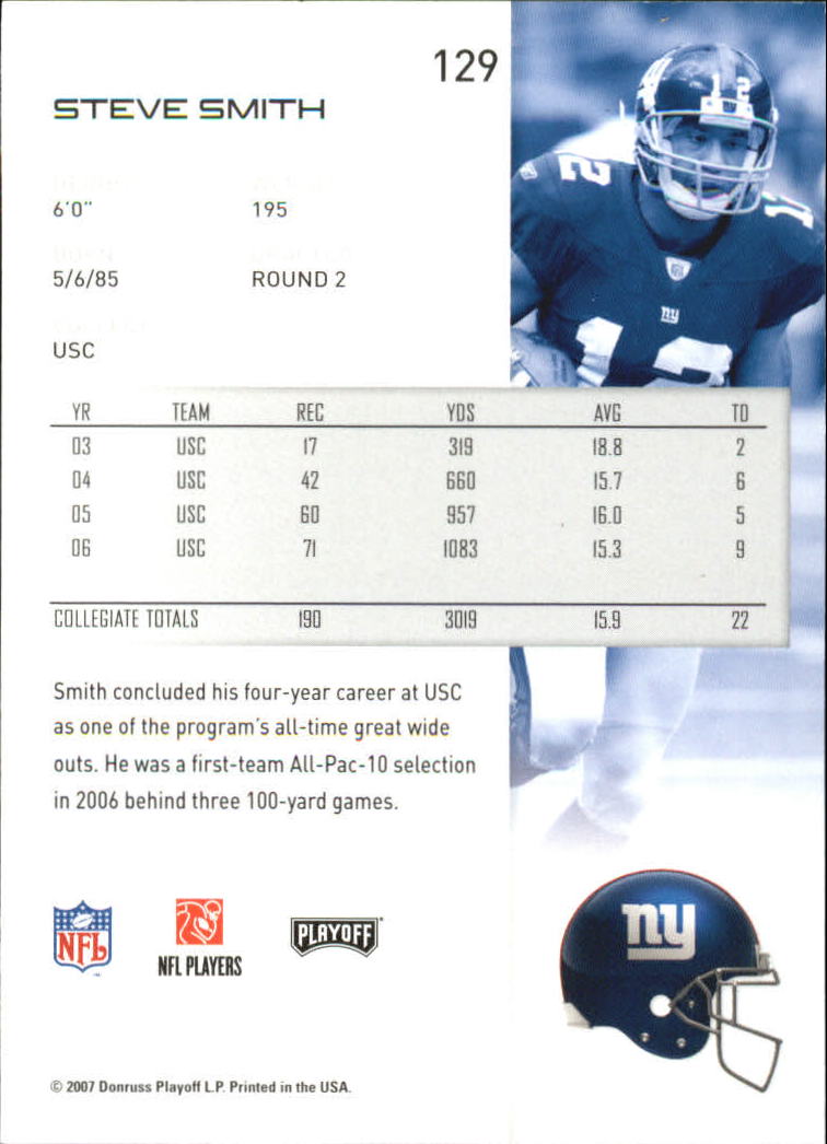 2007 Playoff NFL Playoffs Football Card Pick - Picture 259 of 361