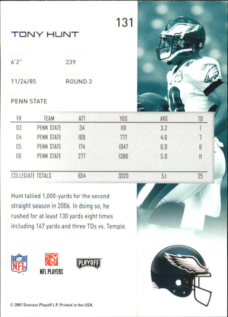 2007 Playoff NFL Playoffs Football Card Pick - Picture 263 of 361