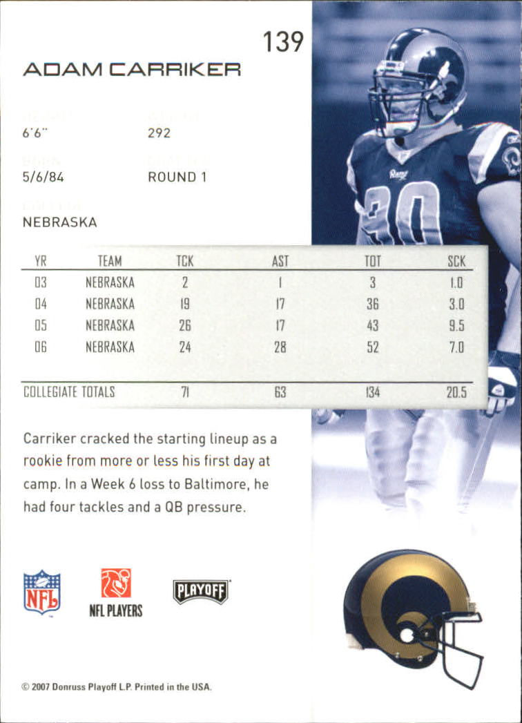 2007 Playoff NFL Playoffs Football Card Pick - Picture 279 of 361