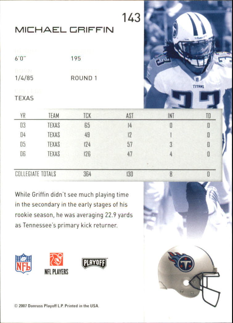 2007 Playoff NFL Playoffs Football Card Pick - Picture 287 of 361