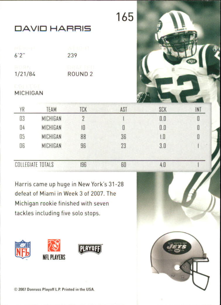 2007 Playoff NFL Playoffs Football Card Pick - Picture 331 of 361