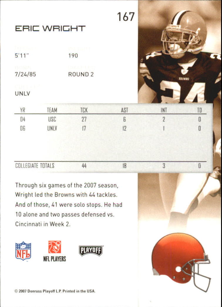 2007 Playoff NFL Playoffs Football Card Pick - Picture 335 of 361