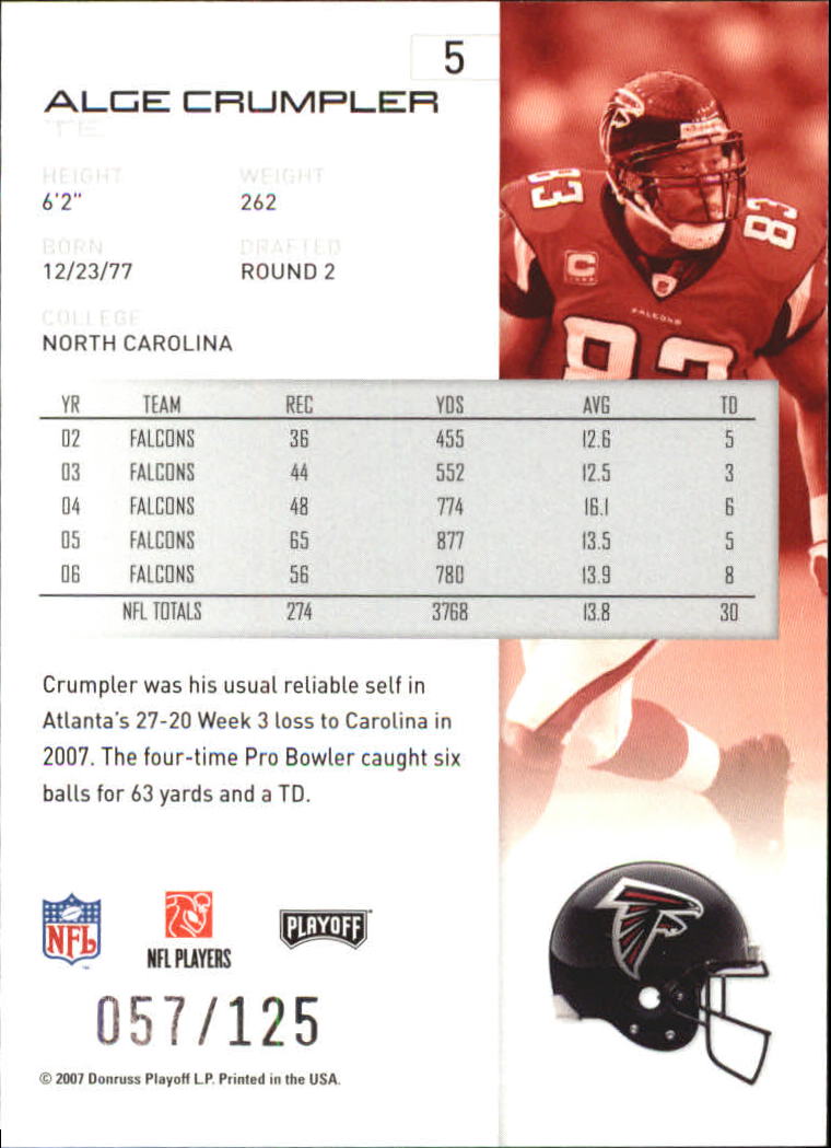 2007 Playoff NFL Playoffs Red Holofoil Football Card Pick - Photo 11 sur 351
