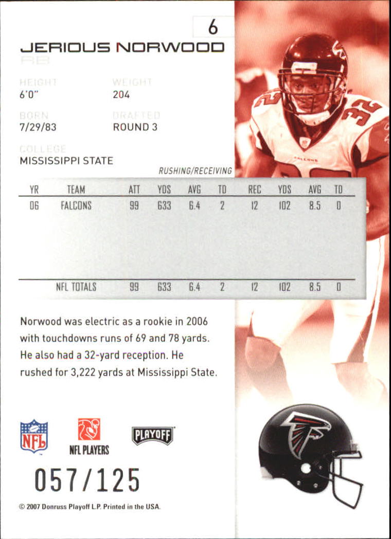 2007 Playoff NFL Playoffs Red Holofoil Football Card Pick - Photo 13 sur 351
