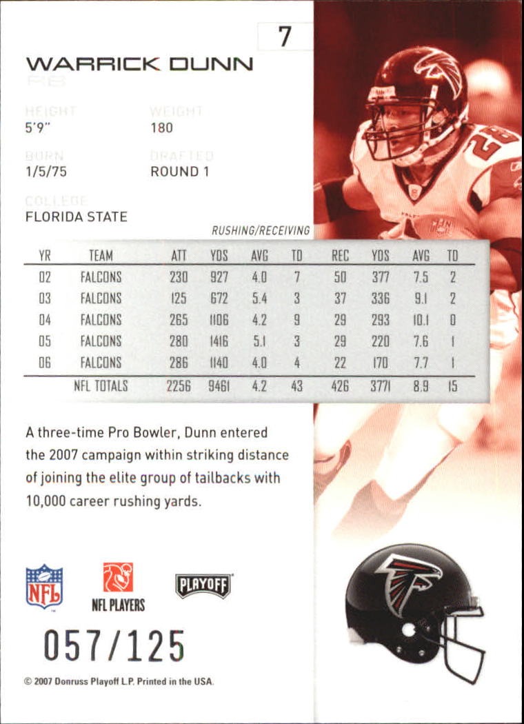 2007 Playoff NFL Playoffs Red Holofoil Football Card Pick - Photo 15 sur 351