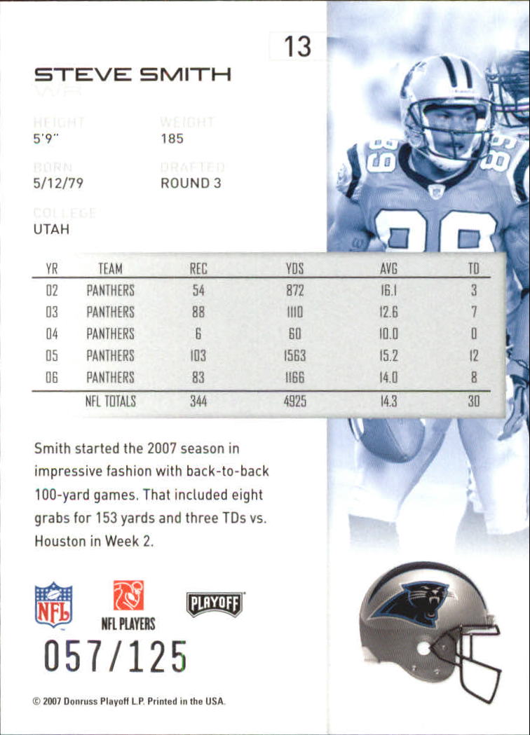 2007 Playoff NFL Playoffs Red Holofoil Football Card Pick - Photo 27 sur 351