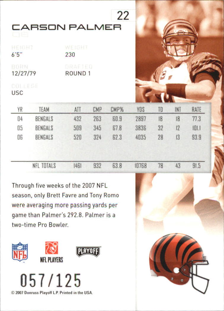 2007 Playoff NFL Playoffs Red Holofoil Football Card Pick - Photo 45 sur 351