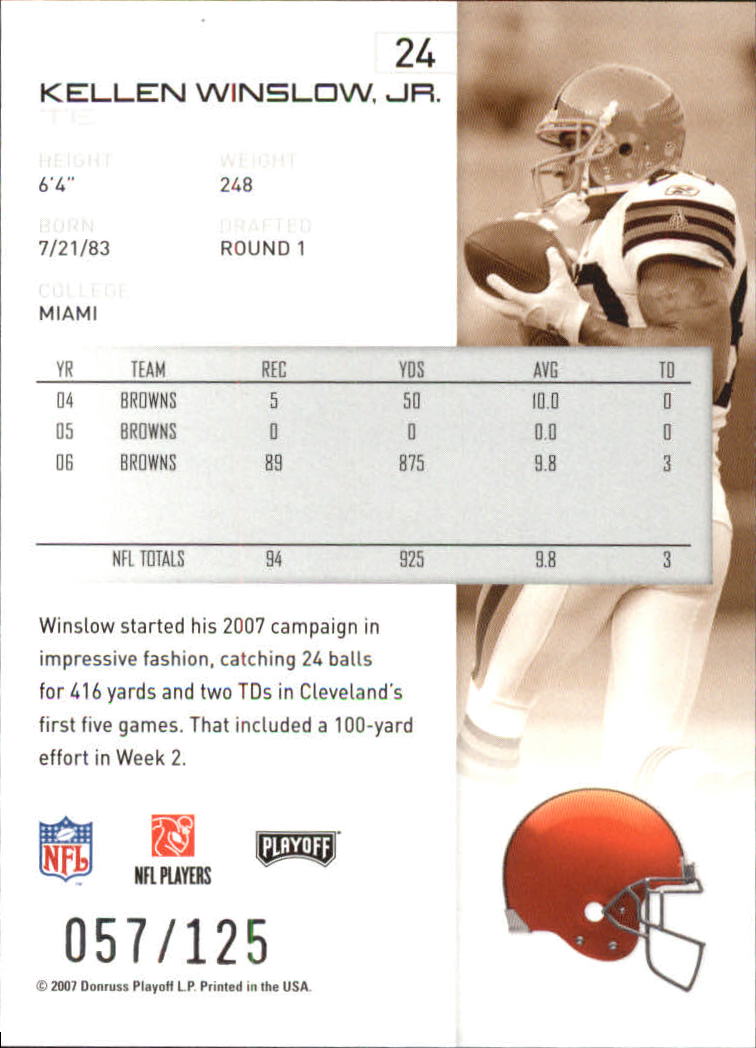 2007 Playoff NFL Playoffs Red Holofoil Football Card Pick - Photo 49 sur 351