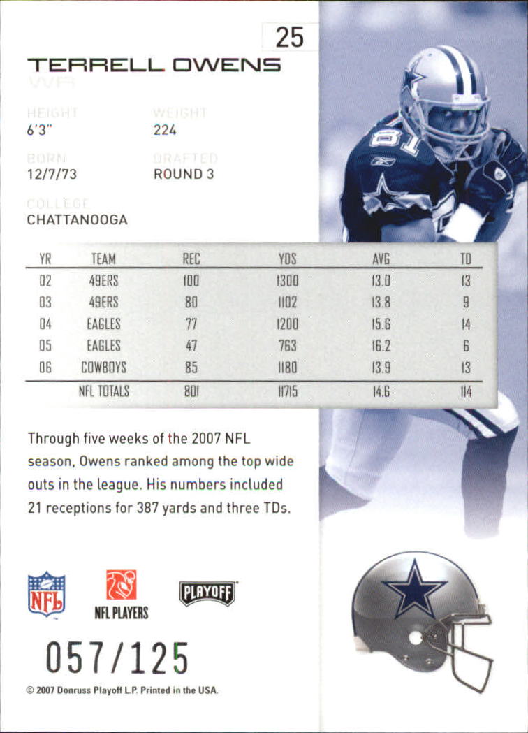 2007 Playoff NFL Playoffs Red Holofoil Football Card Pick - Photo 51 sur 351