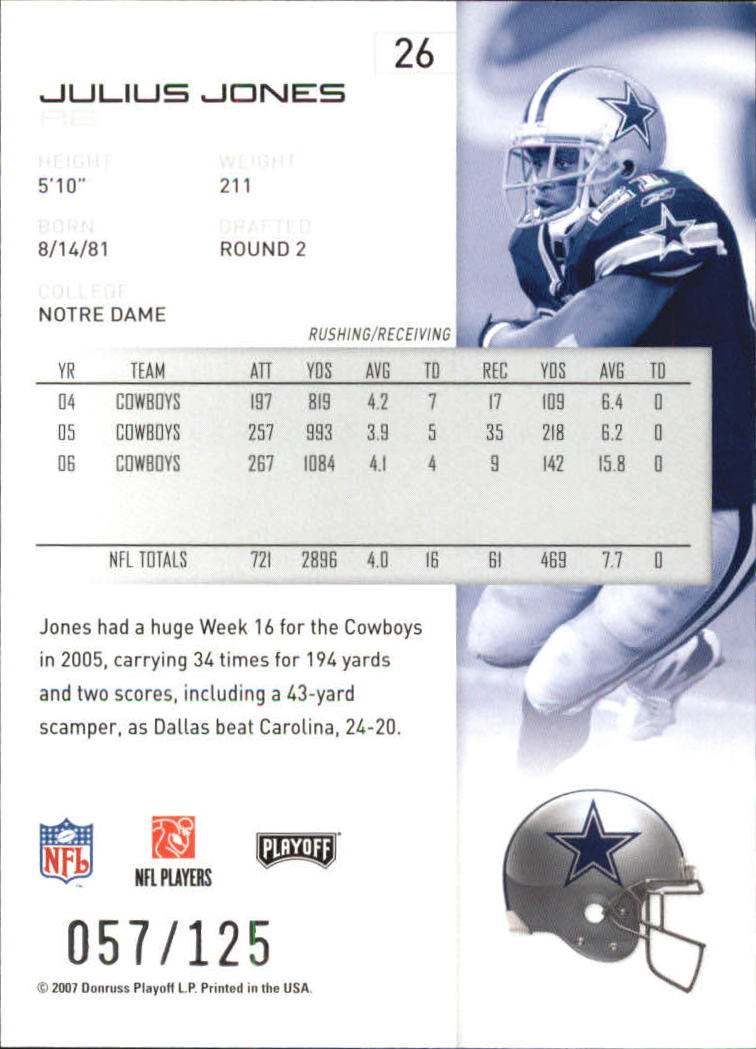 2007 Playoff NFL Playoffs Red Holofoil Football Card Pick - Photo 53 sur 351