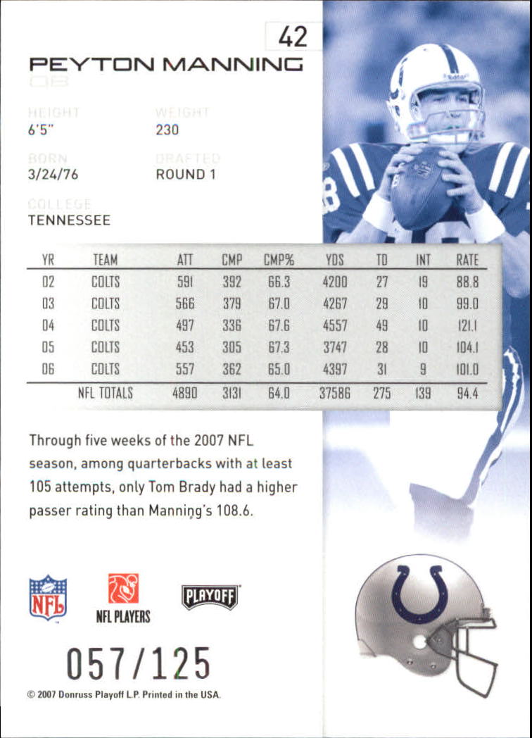 2007 Playoff NFL Playoffs Red Holofoil Football Card Pick - Photo 79 sur 351