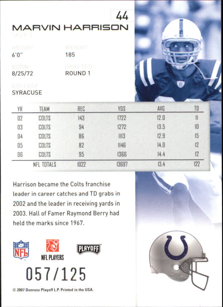 2007 Playoff NFL Playoffs Red Holofoil Football Card Pick - Photo 83 sur 351