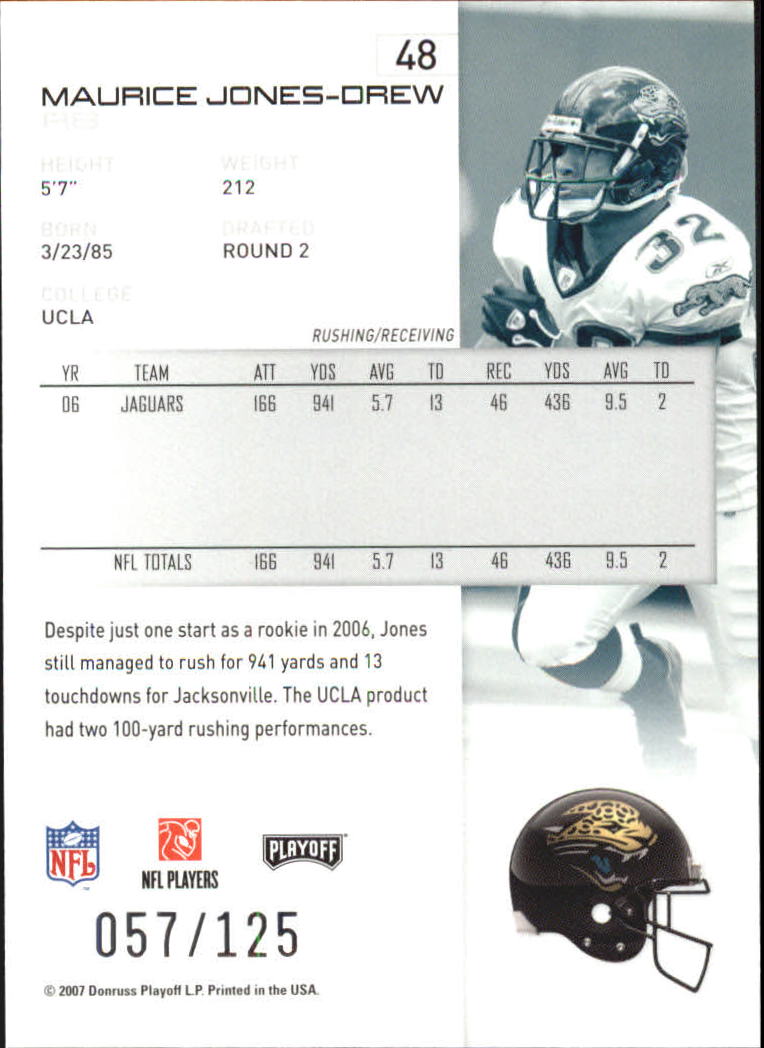 2007 Playoff NFL Playoffs Red Holofoil Football Card Pick - Photo 91 sur 351
