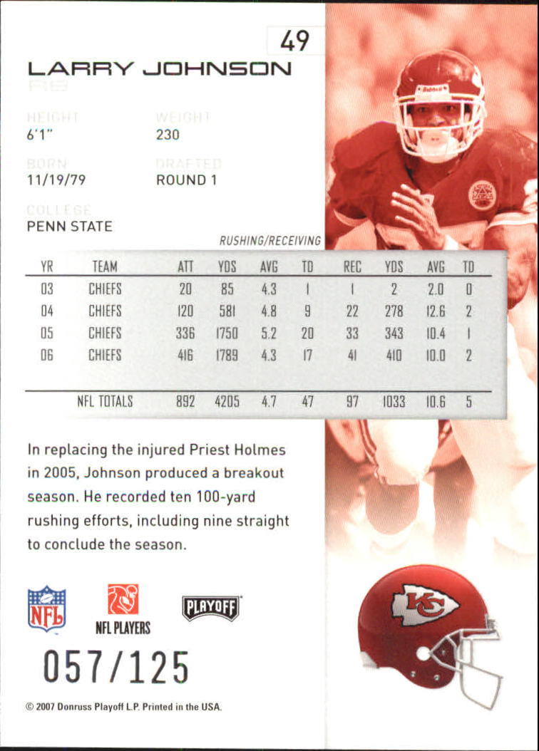 2007 Playoff NFL Playoffs Red Holofoil Football Card Pick - Photo 93 sur 351
