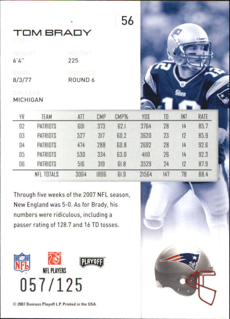 2007 Playoff NFL Playoffs Red Holofoil Football Card Pick - Photo 107 sur 351