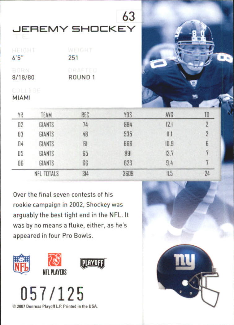 2007 Playoff NFL Playoffs Red Holofoil Football Card Pick - Photo 121 sur 351