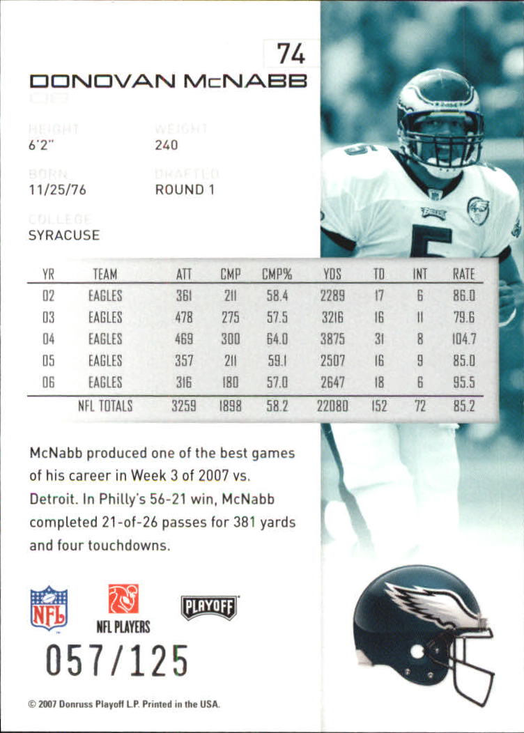 2007 Playoff NFL Playoffs Red Holofoil Football Card Pick - Photo 143 sur 351