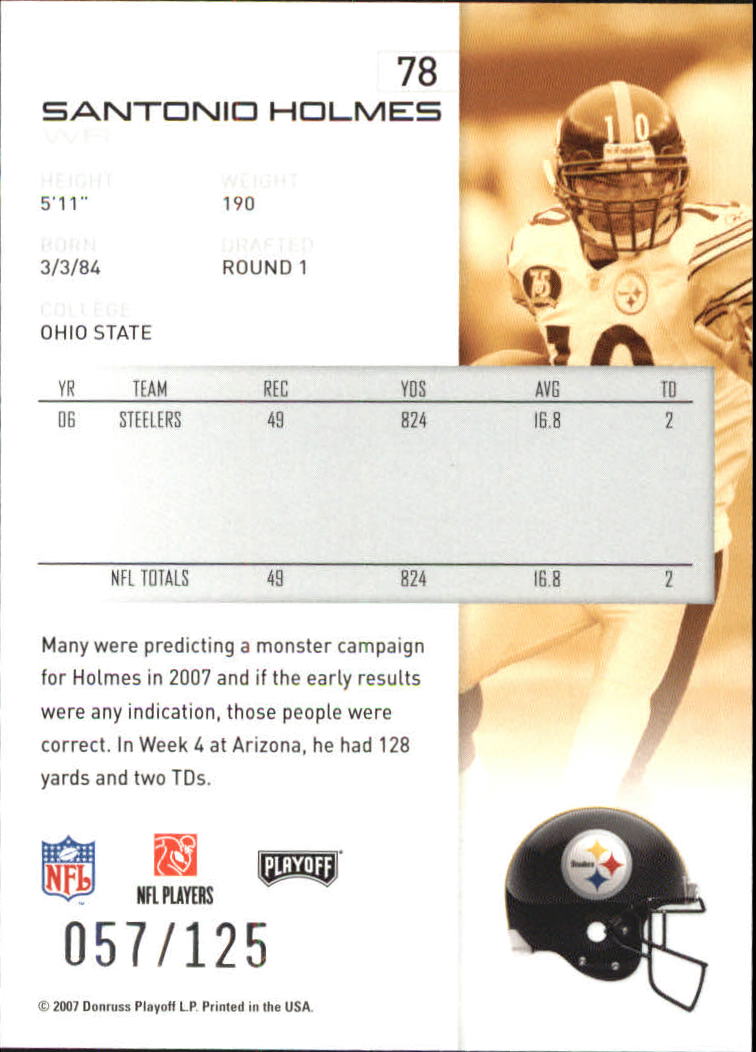 2007 Playoff NFL Playoffs Red Holofoil Football Card Pick - Photo 151 sur 351