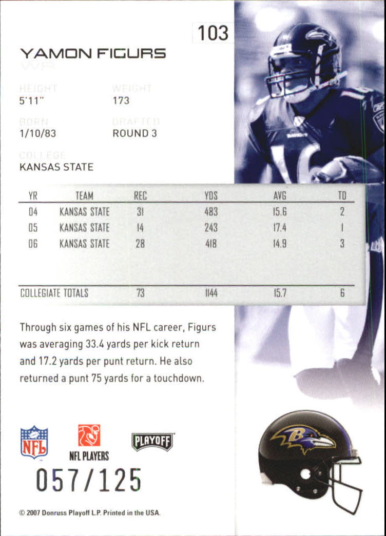2007 Playoff NFL Playoffs Red Holofoil Football Card Pick - Photo 198 sur 351