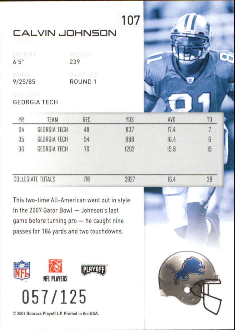 2007 Playoff NFL Playoffs Red Holofoil Football Card Pick - Photo 206 sur 351