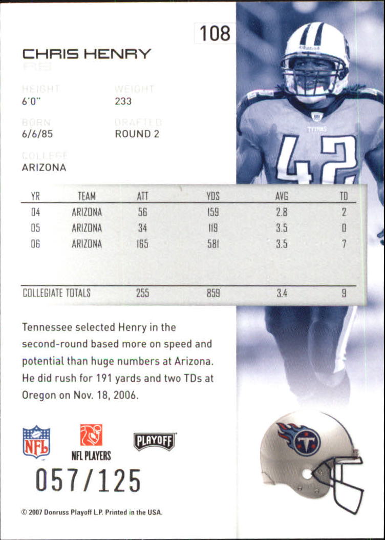 2007 Playoff NFL Playoffs Red Holofoil Football Card Pick - Photo 208 sur 351
