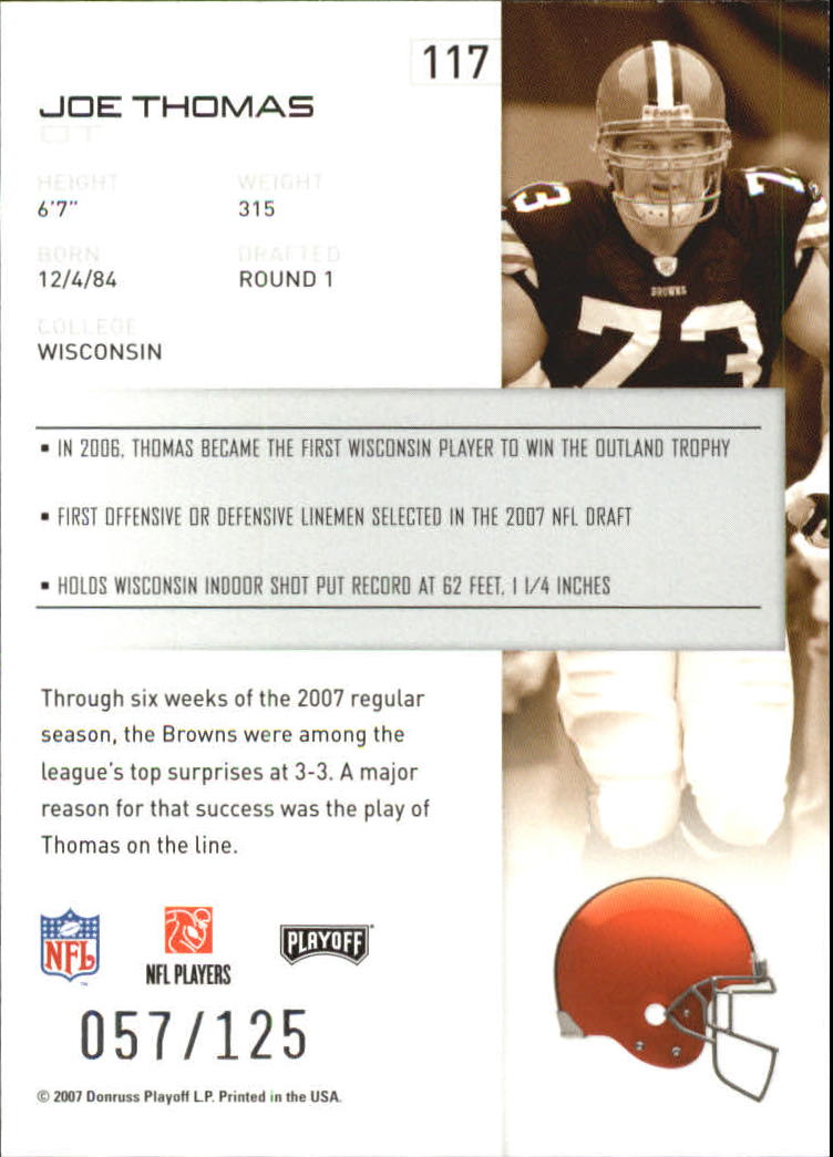 2007 Playoff NFL Playoffs Red Holofoil Football Card Pick - Photo 226 sur 351